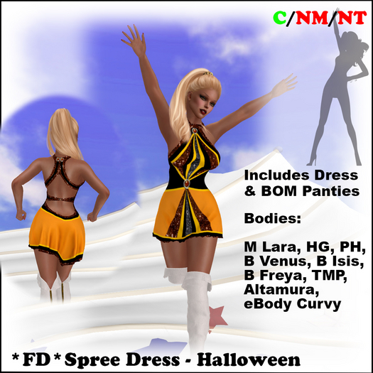 *FD* Spree Dress [BOXED] Halloween