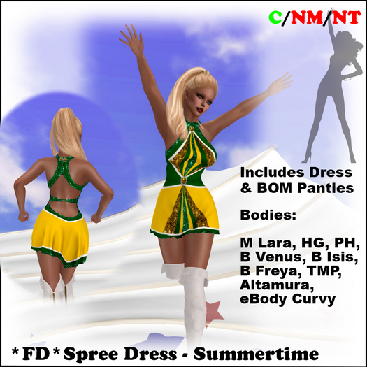 *FD* Spree Dress [BOXED] Summertime