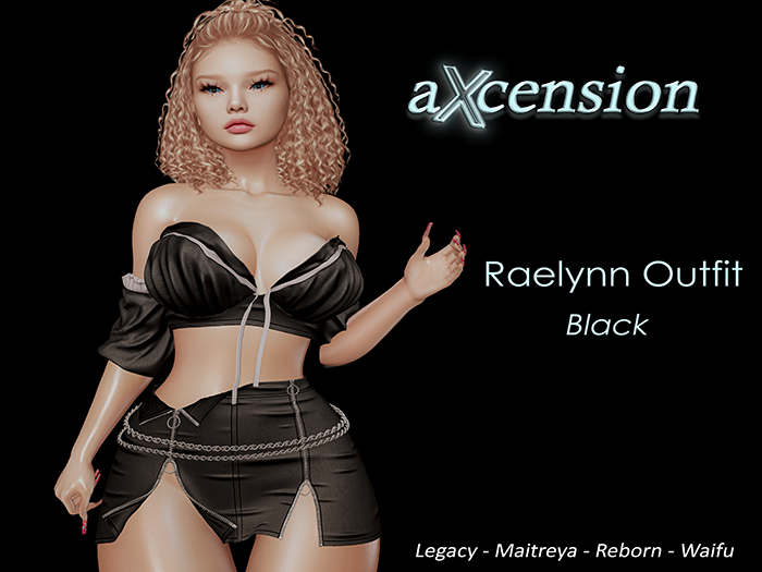aX: Raelynn Outfit Black