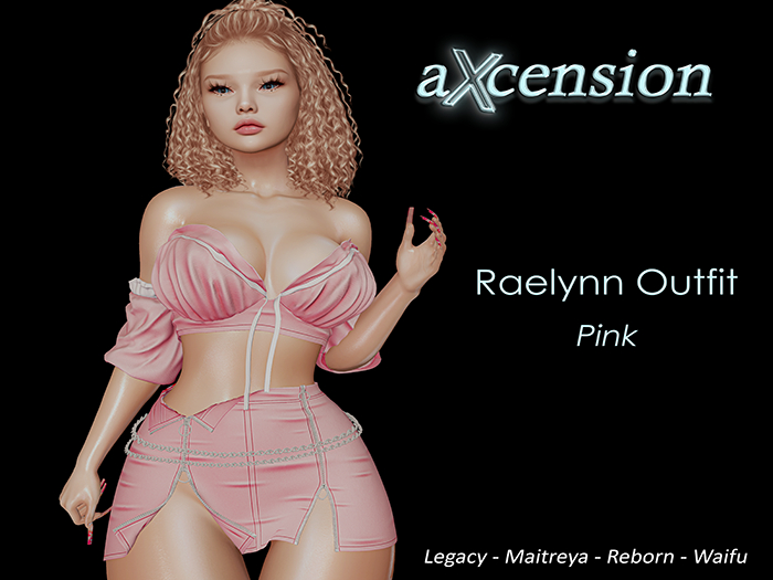 aX: Raelynn Outfit Pink