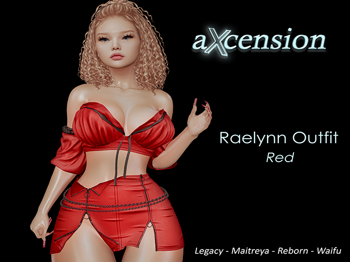 aX: Raelynn Outfit Red