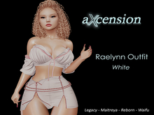 aX: Raelynn Outfit White