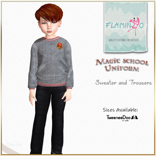 F} Tweeneedoo Lion Magic School Uniform Pants