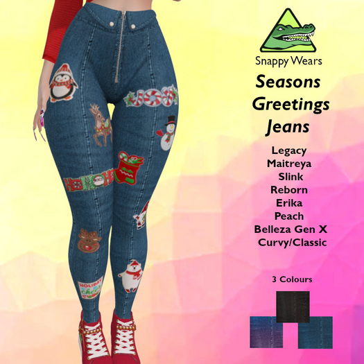 Snappy // Seasons Greetings Jeans Pack