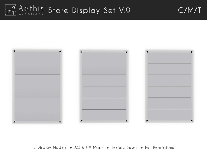 [AC] Store Display Set V.9 - Full Permissions