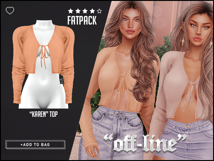 "Off-Line" x "Karen" Top / Fatpack