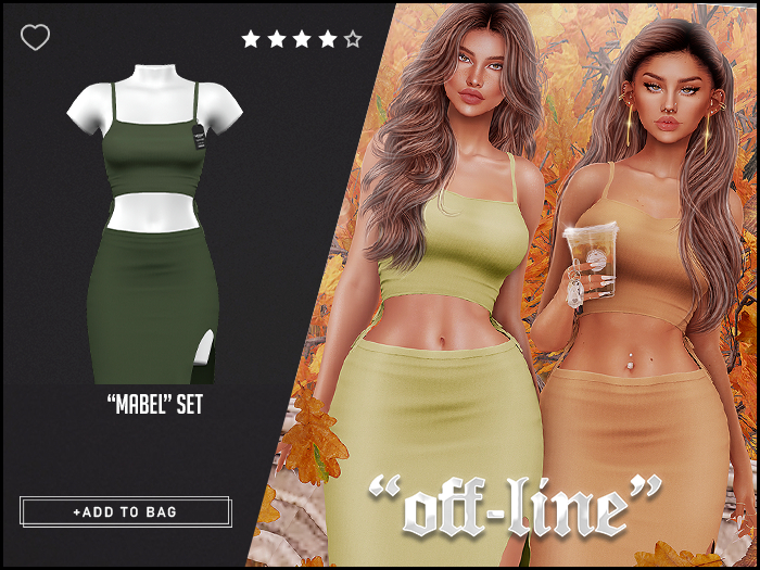 "Off-Line" x "Mabel" Set / Army