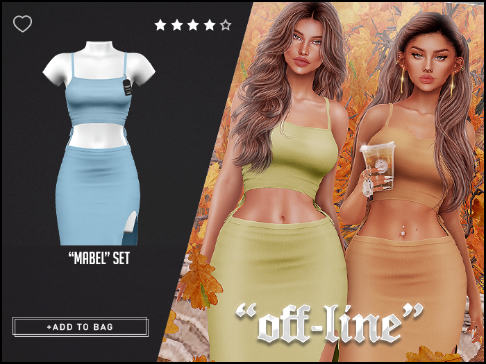 "Off-Line" x "Mabel" Set / Sky