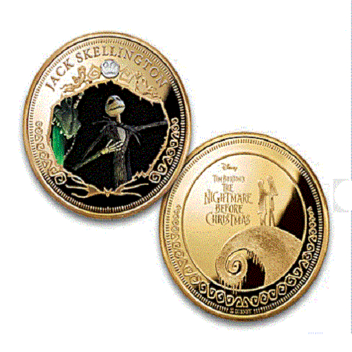 Jack Skellington/Nightmare Before Christmas Coin