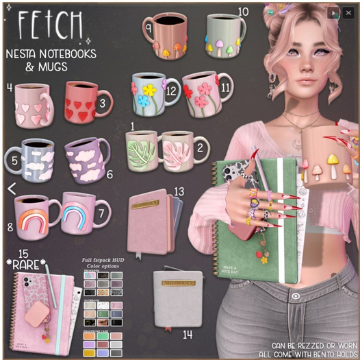 [Fetch] Nesta Mug - Pink Clouds