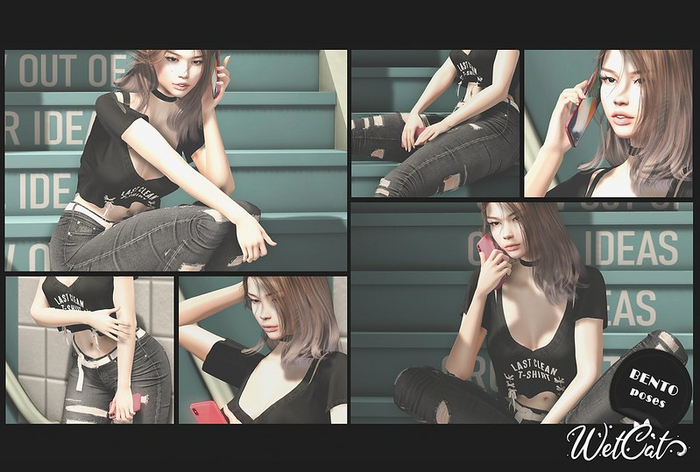 ::WetCat:: "Contact" Female Prop Set [Bento]