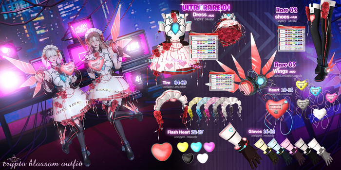 # 11 FenDuDu_Crypto Blossom Outfit [LEGACY]