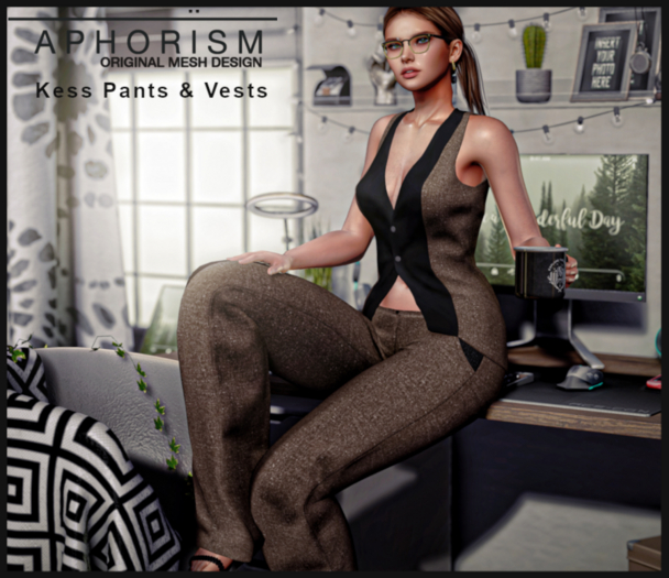 !APHORISM! - Kess Tweed Pants Fatpack