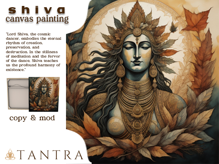 Shiva Canvas Painting