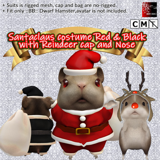 Ss.Hammy Santaclaus+Reindeer  v.2
