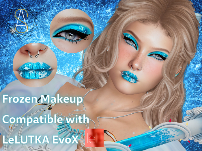 A.S_Store - Maquiagem Congelante (Frozen Makeup) (EvoX) para Cabeças Femininas LeLUTKA 