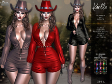 ⭐ Karilla Romper,Boots, Hat, Outfit, 70 + colors Plus FX Hud