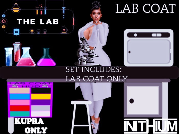 (SK) Lab Coat W/HUD Kupra