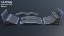 ATERLA - Skatepark Kit - Galaxy