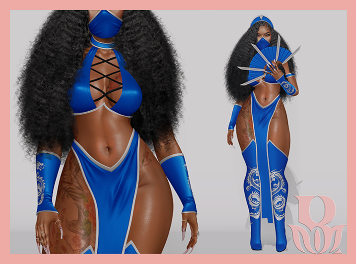 Rosary. Kitanya . Blue