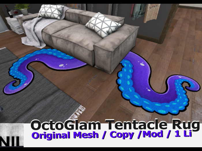 -NIL- OctoGlam Tentacle Rug 