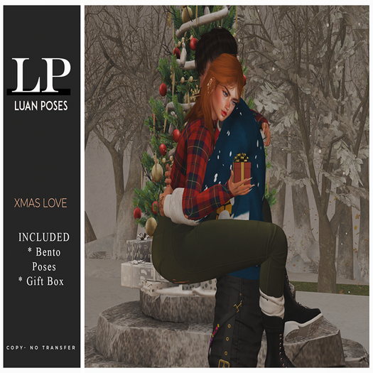 Luan Poses Xmas Love
