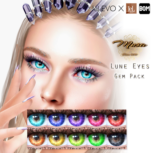 !Musa! Lune eyes Gem pack