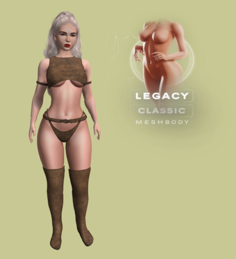 Tan Leather outlaw girl ~ Legacy