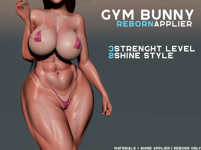 GYM BUNNY REBORN MATERIALS APPLIER