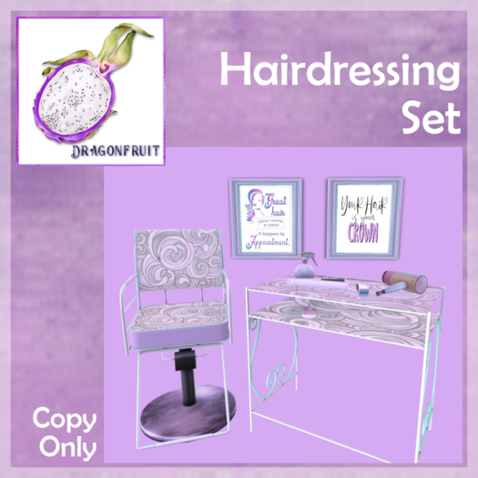 DRAGONFRUIT -  Hairdressing Set 