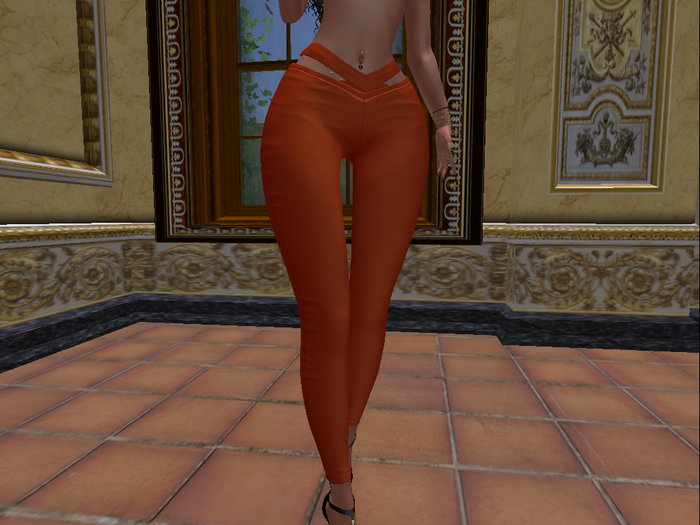 PROMO ORANGE LEGGINS LEGACY