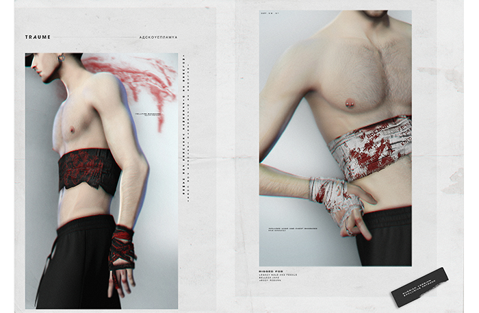 [Traume] Hellfire Bandages Fatpack/Female