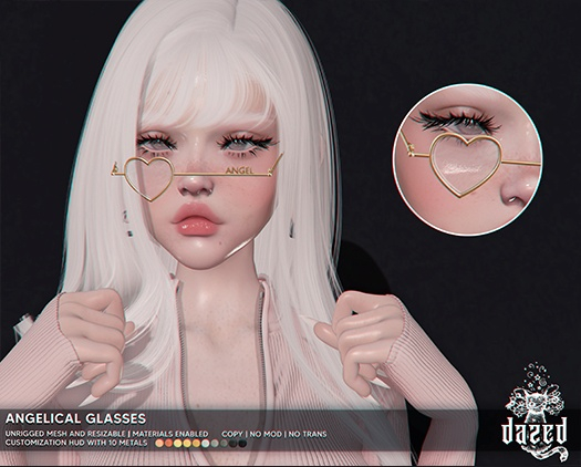 Dazed. Angelical Glasses Fatpack (wear)