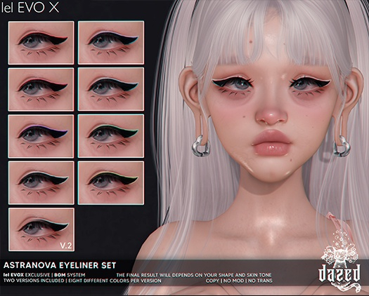 Dazed. Astranova Eyeliner Set - lel EVOX BOM