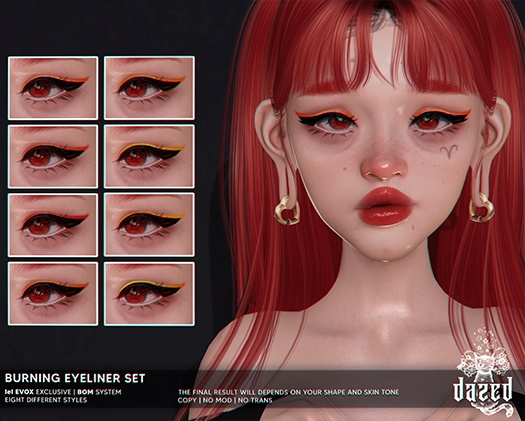Dazed. Burning Eyeliner Set - lel EVOX