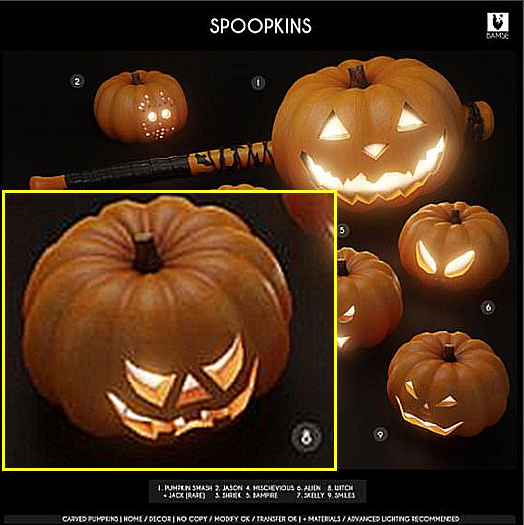 8. BAMSE : Spoopkins - Witch