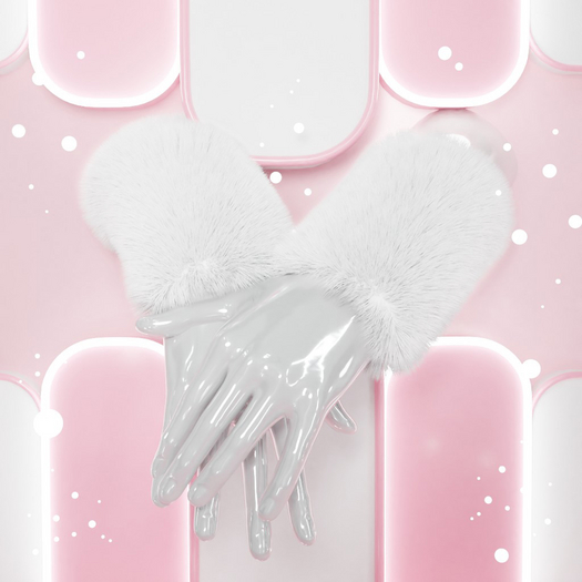 Palette - Kawaii Bunny Cuffs [White]