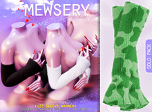 #Mewsery Fuzz Sleeve Warmers{Cow.Fern} ♥ Rigged for Maitreya, Legacy [f], and Reborn