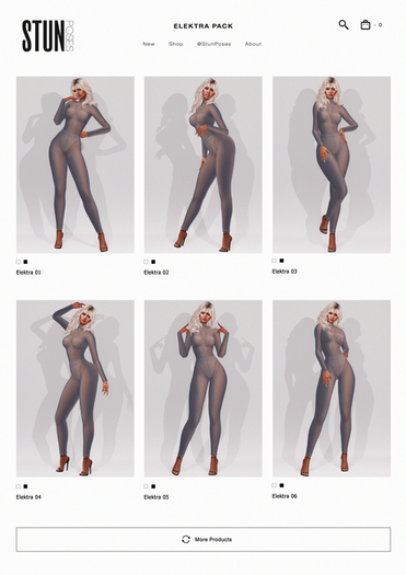 STUN - Pose Pack Collection Bento 'Elektra' #200