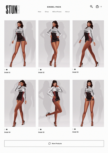 STUN - Pose Pack Collection Bento 'Sindel' #203