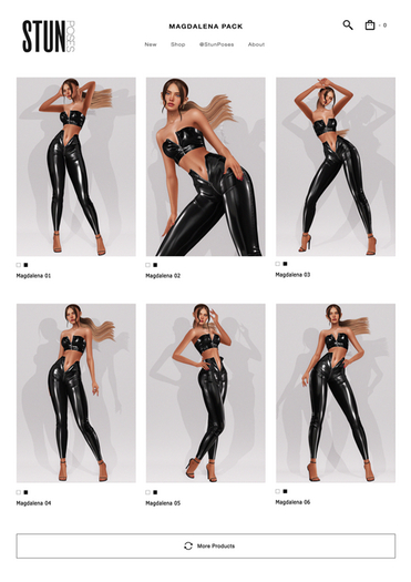 STUN - Pose Pack Collection Bento 'Magdalena' #208