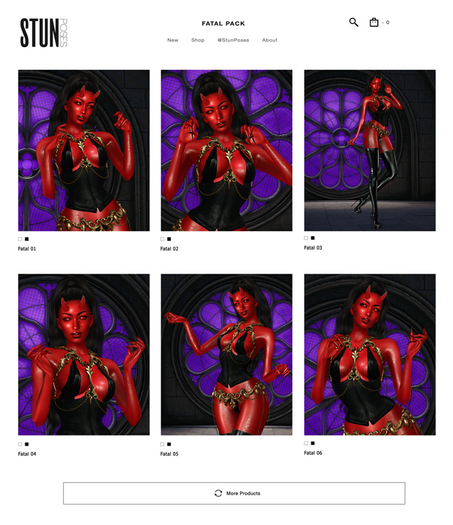 STUN - Pose Pack Collection Bento 'Fatal' #209