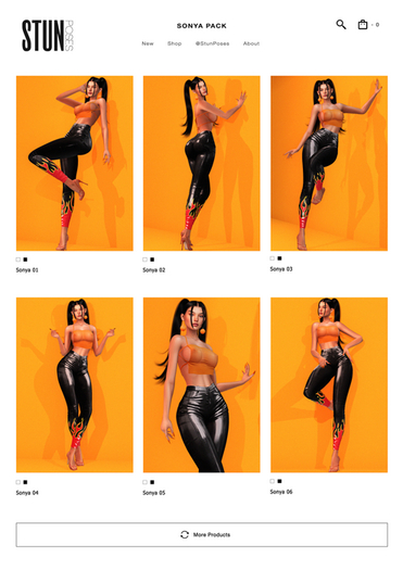 STUN - Pose Pack Collection Bento 'Sonya' #213
