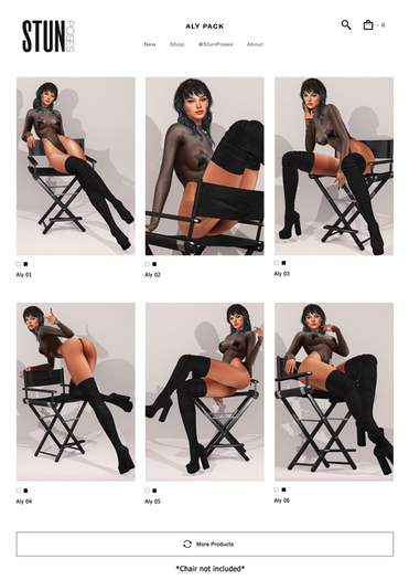 STUN - Pose Pack Collection Bento 'Aly' #215