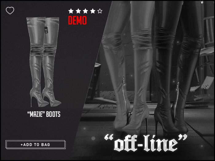 "Off-Line" x "Mazie" Boots / Demo