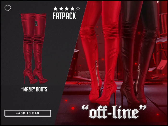 "Off-Line" x "Mazie" Boots / Fatpack