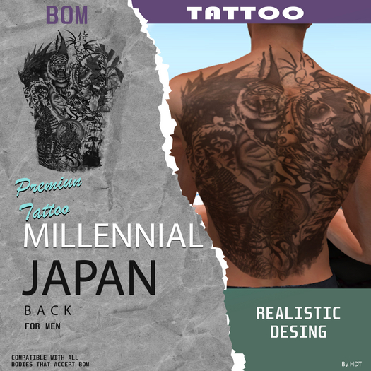 Millennial Japan Tattoo