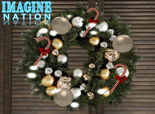 Imagine Traditional Wreath Gold