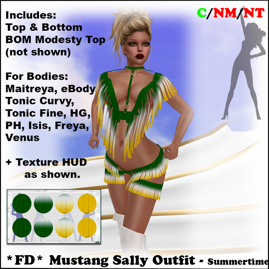 *FD* Mustang Sally Outfit [BOXED] Summertime