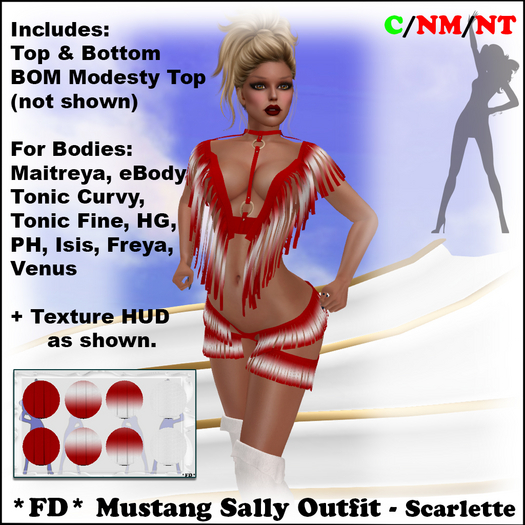*FD* Mustang Sally Outfit [BOXED] Scarlette